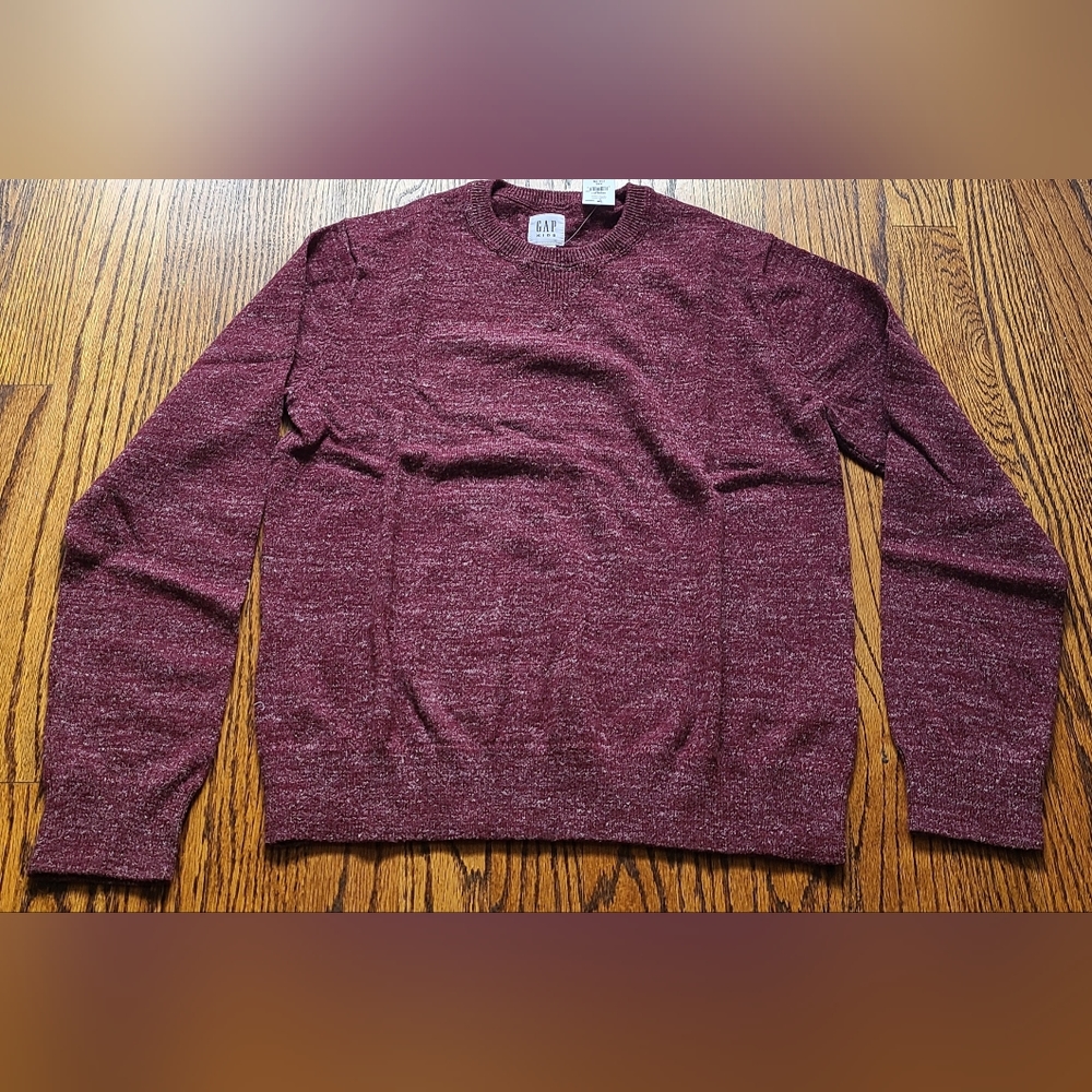 Gap Kids Boys Crewneck Sweater in Dark Grape Size XXL 14-16